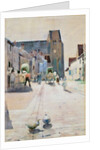 The Main Street, Grez-sur-Loing, 1884 by William Kennedy