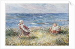 Playing by the Shore by Robert Gemmell Hutchison