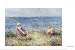 Playing by the Shore by Robert Gemmell Hutchison