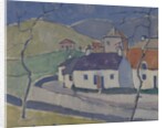Farm at Ruberslaw, 1940 by Anne Redpath
