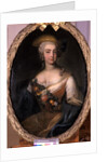 Portrait of Marie, Princess of Hessen, c.1750 by German School