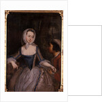 Young women and a knave by German School