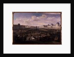 Louis XIV approaching the Pont Neuf, Paris, 1674 by Jan van Huchtenburgh