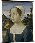 Portrait of a women in her mid-twenties by Bastiano Mainardi