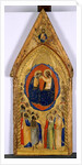Coronation of the Virgin, c.1375-80 by Master of San Lucchese