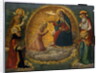 Mary before God the Father, watched by the four Church Fathers by Italian School