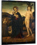 Madonna and Child with St. Sebastian and a Shepherdess by Giovanni Santi