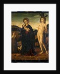 Madonna and Child with St. Sebastian and a Shepherdess by Giovanni Santi