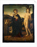 Madonna and Child with St. Sebastian and a Shepherdess by Giovanni Santi