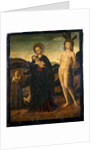 Madonna and Child with St. Sebastian and a Shepherdess by Giovanni Santi
