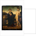 Madonna and Child with St. Sebastian and a Shepherdess by Giovanni Santi