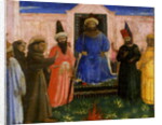 The Trial by Fire of St. Francis before the Sultan, c.1435-40 by Fra Angelico