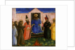 The Trial by Fire of St. Francis before the Sultan, c.1435-40 by Fra Angelico