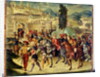 Scene from Roman history by Niccolo the Younger Giolfino