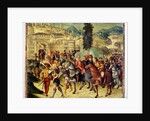Scene from Roman history by Niccolo the Younger Giolfino