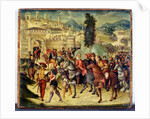 Scene from Roman history by Niccolo the Younger Giolfino