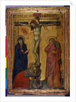 Christ on the Cross with Mary, John and Mary Magdalene, c.1370/80 by Italian School