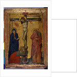 Christ on the Cross with Mary, John and Mary Magdalene, c.1370/80 by Italian School