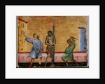 The Flagellation of Christ by Guido da Siena