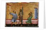 The Flagellation of Christ by Guido da Siena