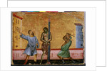 The Flagellation of Christ by Guido da Siena