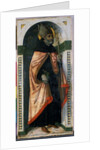 St. Augustine, c.1500 by Guidoccio di Giovanno Cozzarelli