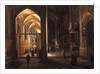 The Interior of a Gothic Church by Hendrik the Younger Steenwyck