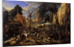 Spanish Conquest of a Flemish Village by Peeter Snayers
