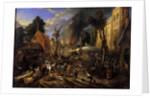Spanish Conquest of a Flemish Village by Peeter Snayers