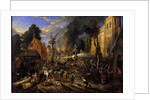 Spanish Conquest of a Flemish Village by Peeter Snayers