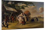 Dance in a Camp, 1765 by Jakob Michel