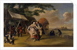 Dance in a Camp, 1765 by Jakob Michel