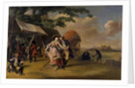 Dance in a Camp, 1765 by Jakob Michel
