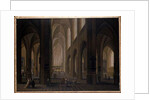 Interior of a Gothic Church, 1751-1800 by Pierre Joseph Lafontaine