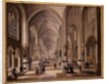 Interior of a Gothic Church, 1787 by Johann Ludwig Ernst Morgenstern