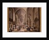 Interior of a Gothic Church, 1787 by Johann Ludwig Ernst Morgenstern