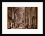 Interior of a Gothic Church, 1787 by Johann Ludwig Ernst Morgenstern