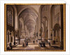 Interior of a Gothic Church, 1787 by Johann Ludwig Ernst Morgenstern