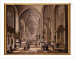 Interior of a Gothic Church, 1787 by Johann Ludwig Ernst Morgenstern