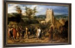 Christ entering Jerusalem, 1551-1600 by Jan van Hemessen