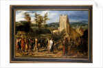 Christ entering Jerusalem, 1551-1600 by Jan van Hemessen