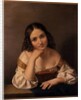 Portrait of a Young Woman, 1801-1900 by School German