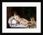Recumbant Venus with Cupid, 1839 by Emil Jacobs