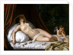 Recumbant Venus with Cupid, 1839 by Emil Jacobs