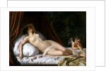 Recumbant Venus with Cupid, 1839 by Emil Jacobs