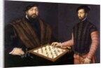 John Frederick the Magnanimous playing chess, 1552 by Jan Cornelisz Vermeyen