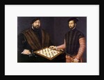 John Frederick the Magnanimous playing chess, 1552 by Jan Cornelisz Vermeyen