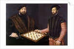 John Frederick the Magnanimous playing chess, 1552 by Jan Cornelisz Vermeyen