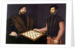 John Frederick the Magnanimous playing chess, 1552 by Jan Cornelisz Vermeyen