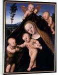 Madonna and Child with John the Baptist, 1534 by Lucas the Younger Cranach